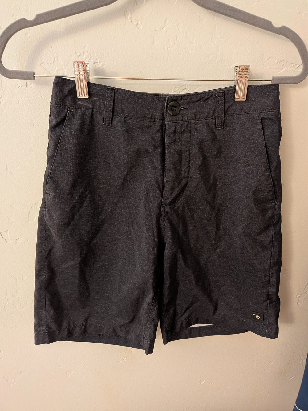 Rip Curl Boys' Charcoal Hybrid Boardwalk Shorts